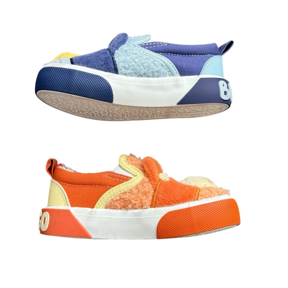 Bluey & Bingo Kids Slip-on Sneakers 7C - Picture 3 of 8